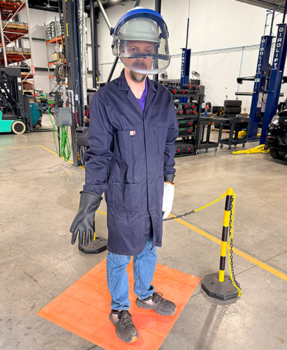 Sécurisation de zones de travail