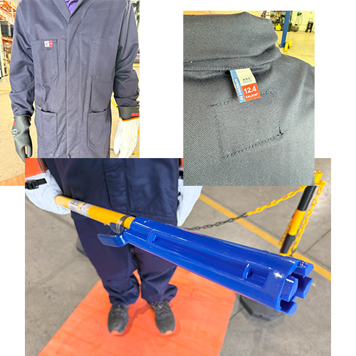 Accessoires pour travaux sous tension